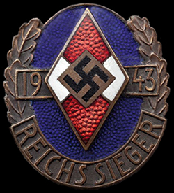 Honour Badge of the National Champions (Ehrennadel der Reichssieger) in Bronze